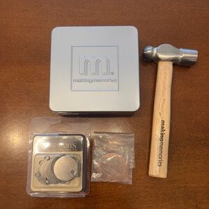Making Memories Metal Stamping Kit with Hammer
